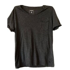 Mavi‎ Men's Charcoal Heathered Pocket T-Shirt Size Medium